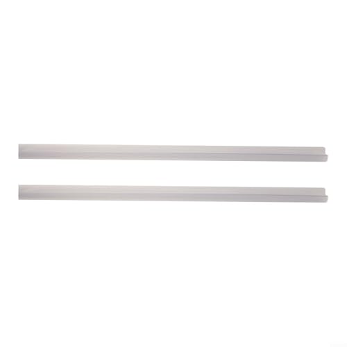Duschtür-Wasserabweiser 2 Stück, 50 cm, Ersatzdichtung, entworfen für effektive Leckprävention und einfache Wartung (8 mm) von KHIronHive