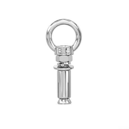 Effiziente Wanddübel mit 304 Edelstahl Dehnschrauben und Ösenschrauben, für robuste Befestigungen 6810mm (M8x50) von KHIronHive