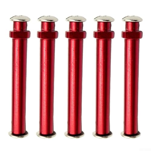 Ersatz-Angelrollengriffe, kompatibel mit Daiwa-Modellen, 5 Stück bei Größe 4 mm (5 Stück rot) von KHIronHive