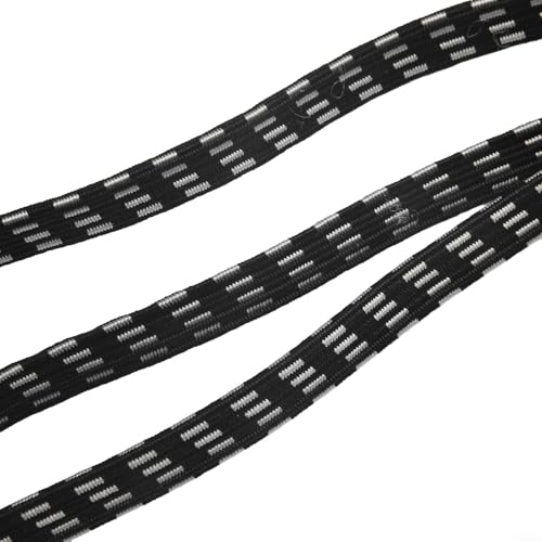 Fahrradgepäckgurt Seil mit elastischen PVC-Haken, 60 cm Bungee-Seil, dehnbares Gummi zur Sicherung von Taschen und Rahmenschäden von KHIronHive