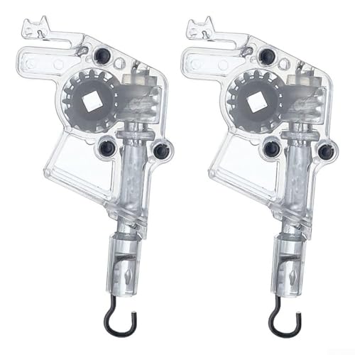 Fensterjalousien Neigungssteuerungsmechanismus D-Form Getriebeverbinder Modulator Set für stufenlose Lichteinstellung und Sichtschutz Ersatzteile Jalousien Zubehör von KHIronHive