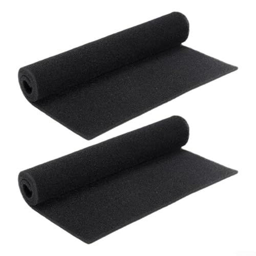 Für Fenster-Klimaanlagen-Filterersatz 2er Set für Wohnmobile und Heimgeräte 24 x 15 x 1/4 Zoll Polyurethan-Schwammfilter für Staub- und Tierhaarentfernung von KHIronHive