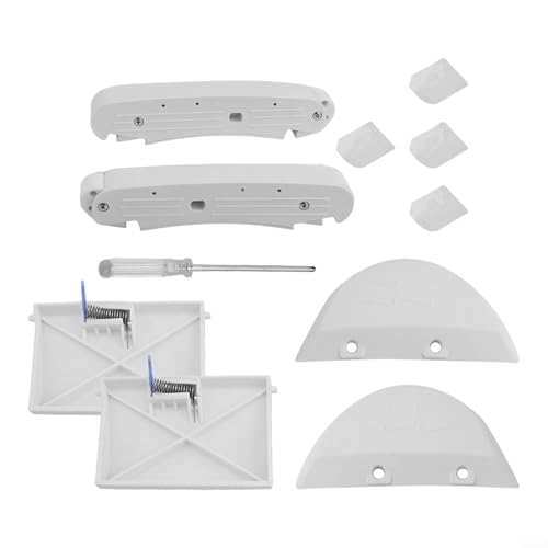 Für Poolreiniger-Set AXV417WHP für Hayward Navigator, für Vac und für Ultra-Modelle mit Front-/Heckblenden AXV604WHP und 2er-Pack Klappen AXV434WHP von KHIronHive