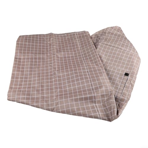 Großer wasserdichter Vogelkäfig, Oxford-Stoff, für den Außenbereich, mit Lichtblockierung und atmungsaktiver Abdeckung, 97 x 60 x 130 cm (Khaki) von KHIronHive