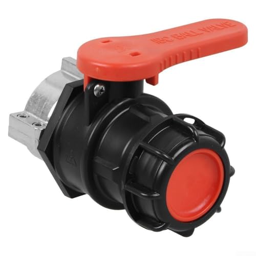IBC Tank Container Auslassventil S62x6 62mm Wasserhahn Adapter Kugelhahn DN40 für Trommeln Wassertanks Fässer Export Steuerventile Einfache Installation von KHIronHive