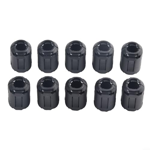 Kabel-Rauschfilterringe, 10 Ferritkern-Clips zur effektiven RFI-Reduzierung in verschiedenen Geräten (11 mm) von KHIronHive