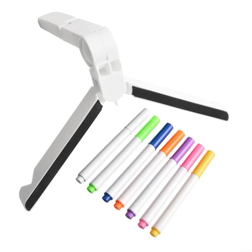 LED-Acryl-Nachrichtenbrett mit 7 Farben, trocken abwischbar, verstellbarer Ständer und leicht zu reinigen, für kreative Notizen, Kinderzeichnungen, Erinnerungen oder Ankündigungen zu Hause, in der LED-Acryl-Nachrichtenbrett mit 7 Farben, trocken abwischbar, verstellbarer Ständer und leicht zu reinigen, für kreative Notizen, Kinderzeichnungen, Erinnerungen oder Ankündigungen zu Hause, in der von KHIronHive