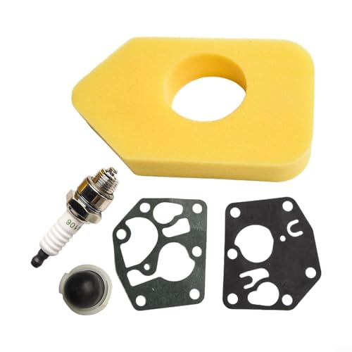 Luftfilter-Membran-Service-Kit mit Glühbirne und Dichtung für HP470/SP470 Rasenmäher-Motoren für Modelle für zuverlässige Gartenausrüstung Wartung von KHIronHive
