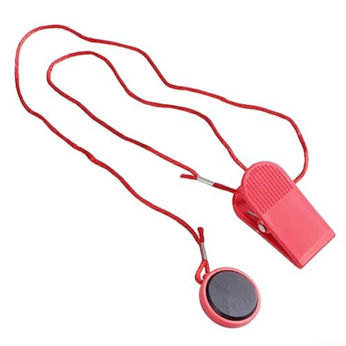 Magnetisches Sicherheitsschloss für Laufband mit Schlüsselhalter, Trolley, entworfen für sicheres Training und Benutzerschutz (große Größe) von KHIronHive