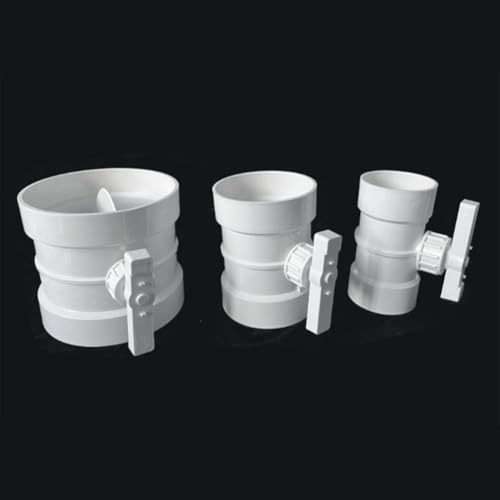 Manuelle Steuerung, Luftvolumenventil aus PVC, entworfen für optimalen Luftstrom in Lüftungssystemen (315 mm) von KHIronHive