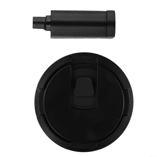 Mechanischer Boden-Vakuum-Türstopper aus Zinklegierung für winddichte Türabsaugung und Türkollisionsverhinderung, kein Stanzen erforderlich (schwarz) von KHIronHive