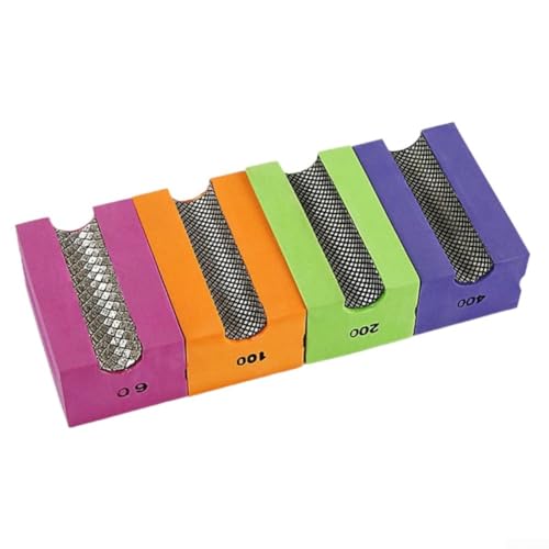 Mehrzweck-Handpolierpad für Fliesen, Glas, Stein, Metall, Holz, mit Schleifblock und komfortablem Schaumstoffgriff (400) von KHIronHive