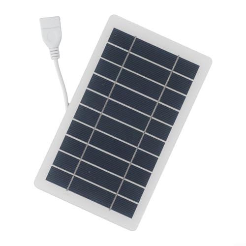 Mini 2W 5V Solar Panel Portable USB Charger Outdoor Fast Phone Charging Solar Power Bank DIY Solar Charger Kit for Camping Hiking TravelEmergency von KHIronHive