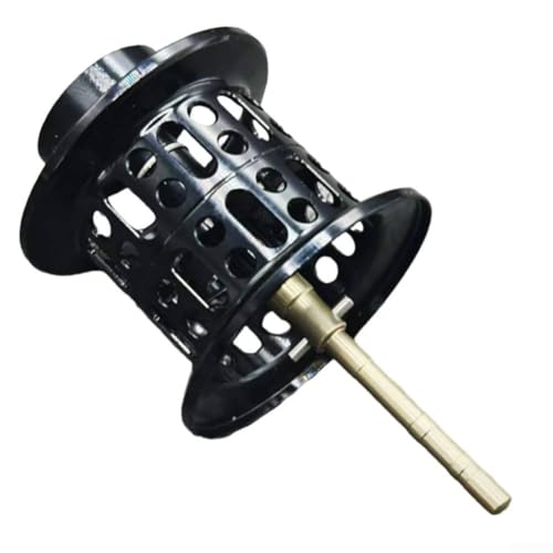 Modifizierte Angelrolle für DAIWA für Tatula HD 200sv TW 153, CNC-Aluminiumlegierung, Gewicht 9g, geeignet für Anpassung (schwarz) von KHIronHive