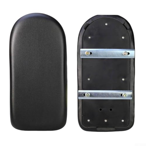 Mountainbike-Rücksattel mit Rückenlehne, PU-Leder, wasserdichtes Kissen für Erwachsene, Jugendliche, Elektrofahrrad, MTB, Hartstahl-Halterung, 32 cm, bequeme, weiche Unterstützung (Schrauben Mountainbike-Rücksattel mit Rückenlehne, PU-Leder, wasserdichtes Kissen für Erwachsene, Jugendliche, Elektrofahrrad, MTB, Hartstahl-Halterung, 32 cm, bequeme, weiche Unterstützung (Schrauben von KHIronHive