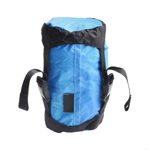 Outdoor Camping Compression Stuff Sack Essential Waterproof Jacket Carrier (M Blue) von KHIronHive