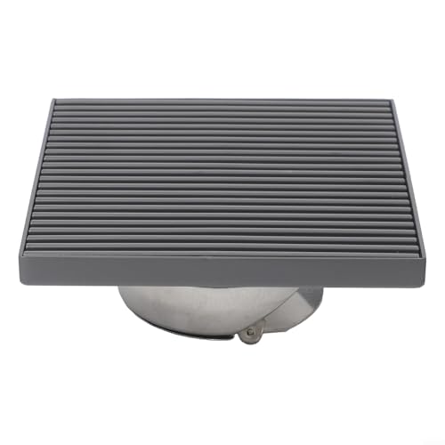 Quadratischer Abfluss aus Edelstahl 304 mit Deo-Funktion für den Außenbereich und Drainage von KHIronHive