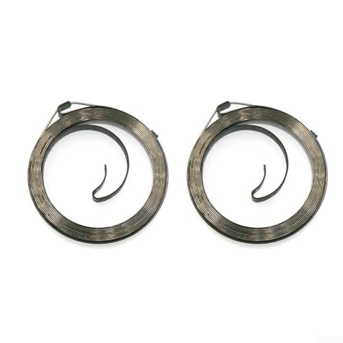 Rasenmäher Rückstoßfeder Ersatzteil für GX120 / GX140 / GX160 / GX200 / GCV135 / GCV160 / GC160 Motoren, Stahlkonstruktion, glatter Zugplatten-Startermechanismus (2 Stück) von KHIronHive