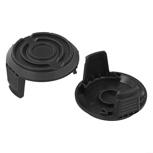 Rasentrimmer-Spule mit Nylonschnur für Akku-Rasentrimmer, passend für verschiedene Rasenmäher, verschleißfestes Design für effiziente Garten- und Schneidearbeiten (2 Stück) von KHIronHive