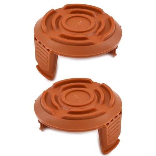 Rasentrimmer-Spulenabdeckung, Ersatzkappe für MGTP18Li MGT1825Li MGT1827Li Secure Fit Material, 2 Stück Rasentrimmer-Spulenabdeckung, Ersatzkappe für MGTP18Li MGT1825Li MGT1827Li Secure Fit Material, 2 Stück von KHIronHive