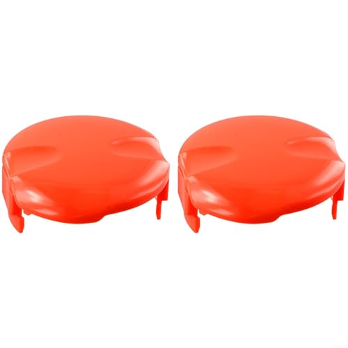 Rasentrimmer Spulenabdeckung Ersatz Kompatibel mit Modellen 300 Plus Akku/Accu Easy Comfort 8845 8844 9824 9826 ABS Material Werkzeuglose Installation 2 Pack von KHIronHive