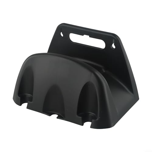 Robuster Wandschlauchhalter zur Aufbewahrung einer Vielzahl von Schläuchen und Schnüren (schwarz) von KHIronHive