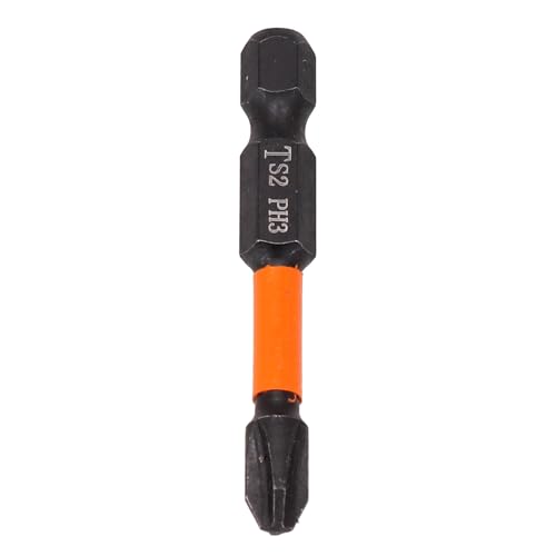 Schraubendreher Bit Magnetischer Legierter Stahl Sechskantschaft 1/4 Zoll Orange Mehrere Größen PH1 PH2 PH3 PHZ1 PZ2 PZ3 Einzelstück für DIY Handwerkzeuge von KHIronHive