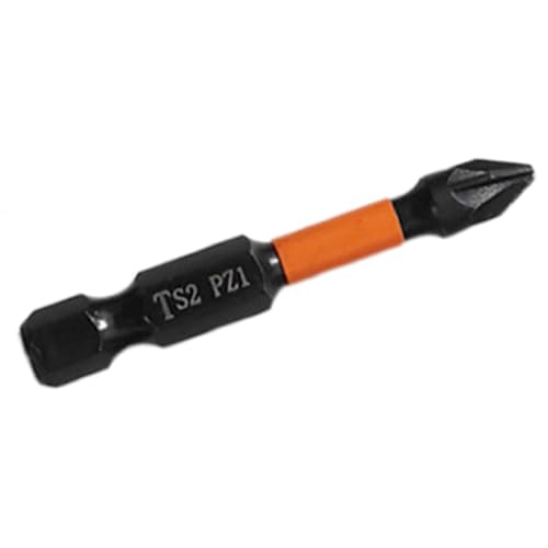 Schraubendreher Bit Magnetischer Legierter Stahl Sechskantschaft 1/4 Zoll Orange Mehrere Größen PH1 PH2 PH3 PHZ1 PZ2 PZ3 Einzelstück für DIY Handwerkzeuge von KHIronHive