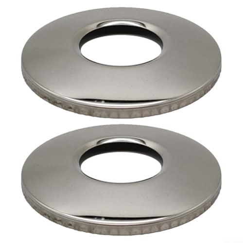 Schwimmbadleiter Handlauf Rosettenplatte Abdeckung Set Metall Dekorative Schiene Montageplatten Für 4,8 cm Pool Handläufe Sicherheit Schutz Zubehör 2 Pack von KHIronHive