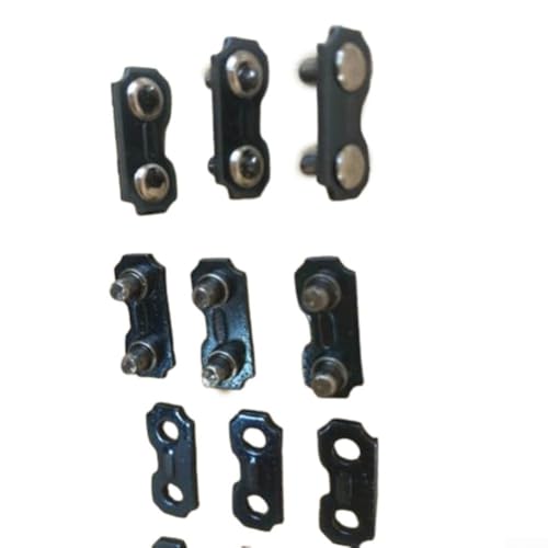 Sechs Kettensägen-Kettenverbindungsglieder Pack 3/8 0 063 für Ersatz-Kettensägen-Kettenteile Metallmaterial für mehrere Markenketten (325) von KHIronHive