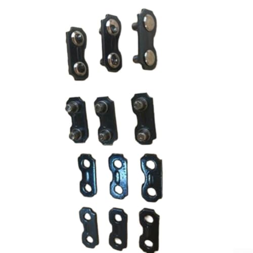 Sechs Kettensägen-Kettenverbindungsglieder Pack 3/8 0 063 für Ersatz-Kettensägen-Kettenteile Metallmaterial für mehrere Markenketten (Big3/8) von KHIronHive