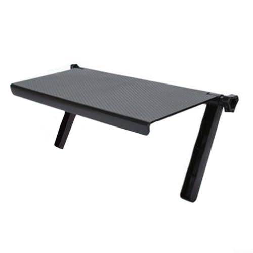 Stabiles, verstellbares Regal für TV-Bildschirme, perfekt für Home Office und Wohnzimmer Organisation (L) von KHIronHive