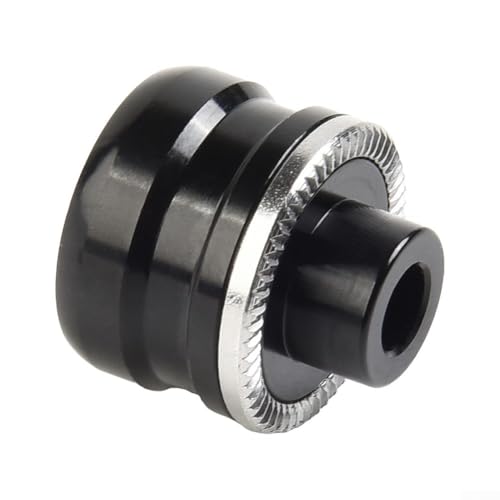 Steckachs-Konverter für Fahrradnaben M9 auf 15 mm vorne und M10 auf 12 mm Hinterradnabenadapter mit 135 mm auf 142 mm offenen Getriebegrößen (10 x 135 mm) von KHIronHive