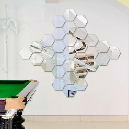 Stilvolle 3D-Mosaikfliesen für Spielzimmer und Esszimmer, einzigartige Kunstaufkleber für Zuhause (36 Stück) von KHIronHive