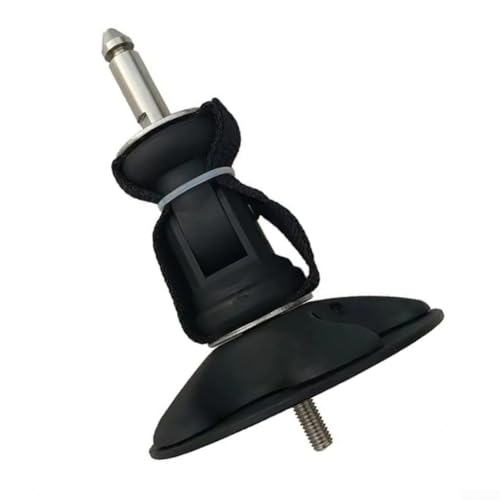 Surfing Tendon Joint Mast Foot Base Windsurfing Mast Base Board Foot Joint M8 Pin 360 Grad Rotation for Windsurfing Sailboats Maintenance Black 6.9x4.2 Inch von KHIronHive