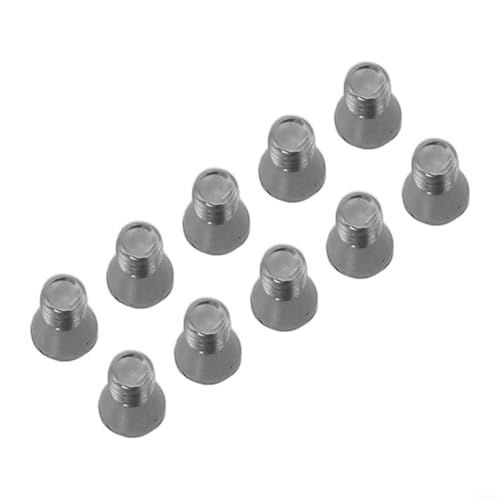Torx-Schrauben für CNC-Drehmaschinen-Werkzeuge M2 M2 5 für M3 M5 zum Ersatz von Hartmetallklingen und Industriemaschinen (M2,5 x 5 mm), 10 Stück von KHIronHive