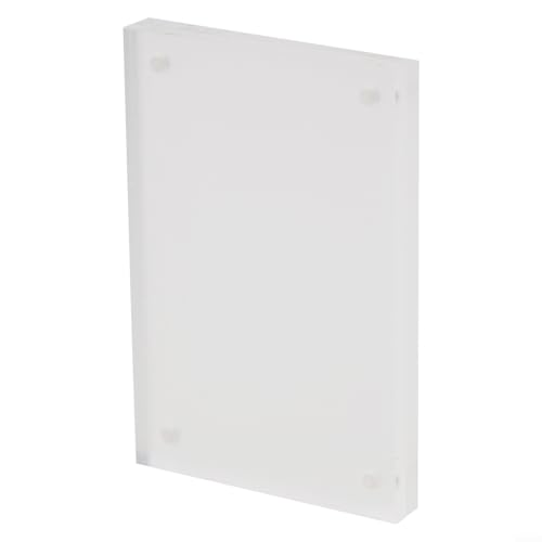 Transparenter Fotoständer mit starken Magneten für unvergessliche Bilder zu Hause oder bei der Arbeit (7 x 10,5 cm) von KHIronHive