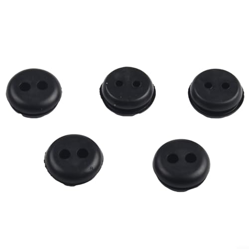 Tüllen-Set für Benzintank, 5-teilig, mit 2 Löchern, für Rasentrimmer und Rasenmäher von KHIronHive