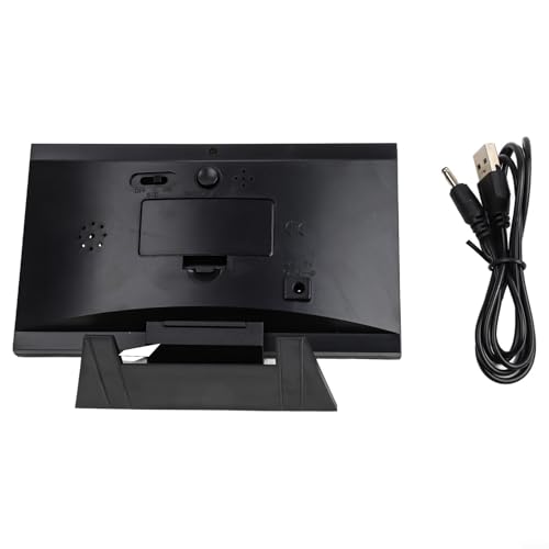 Umfassende Umweltüberwachungslösung zeigt aktuelle Bedingungen und Zeitfunktionen an (schwarz) von KHIronHive