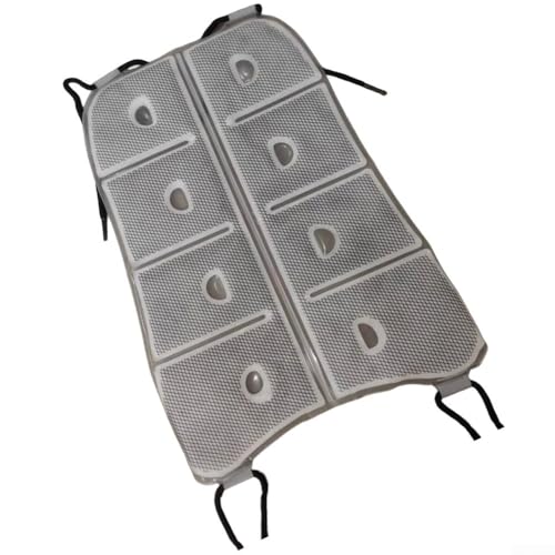 Verstellbares Kühlrucksack-Pad für den Sommer, hält Sie bequem im Freien (schwarz) von KHIronHive