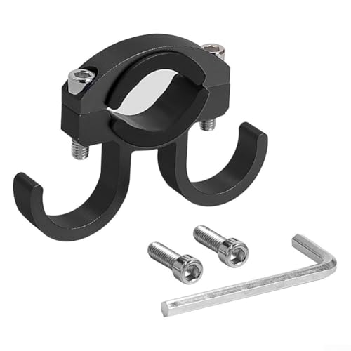 Vorderer Haken für Elektroroller, Aluminiumkonstruktion für verbesserte Tragfähigkeit (schwarz) von KHIronHive