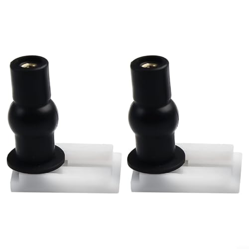 WC-Sitz-Scharnierschrauben-Set, zuverlässige Kunststoffschrauben für sichere und einfache Installation (40 mm) von KHIronHive