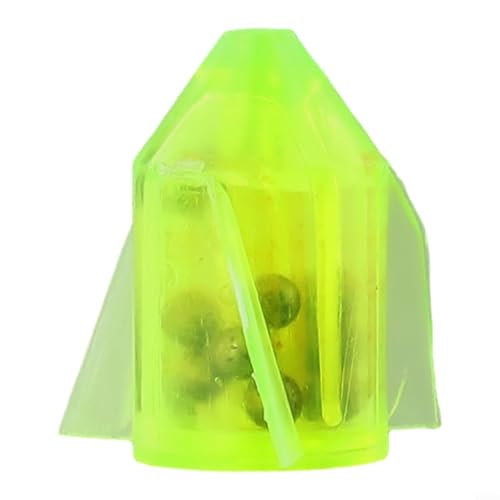 Wels-Inline-Rasselperlen, Angelschnur-Rasseln, um verletzte Köderfisch-Signale nachzuahmen, Gelb Wels-Inline-Rasselperlen, Angelschnur-Rasseln, um verletzte Köderfisch-Signale nachzuahmen, Gelb von KHIronHive