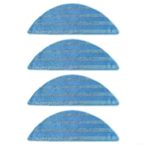 Wischtücher für Roboter-Staubsauger, passend für Modelle wie M200, 201, 520M, 571 und T700 (4er-Pack) von KHIronHive