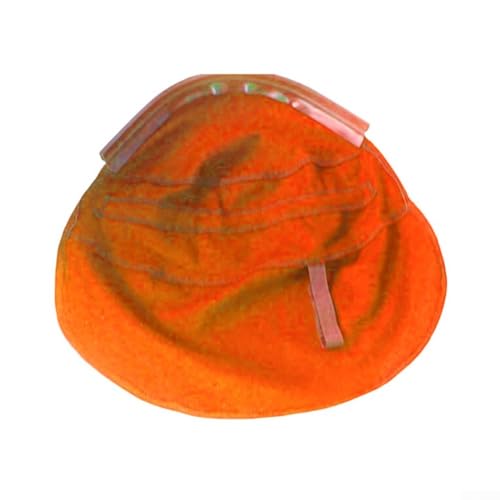 Zweilagiges Design Kragen für effektive Abdeckung bei Schweißarbeiten (orange) von KHIronHive