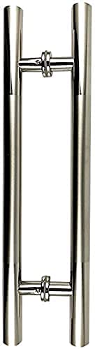 KHLMSRXJ Dicker Türgriff aus gebürstetem Glas/Türgriff aus Holz/Push-Pull-Türgriff/32X500X300Mm von KHLMSRXJ