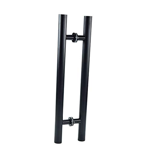 KHLMSRXJ Edelstahlgriff, Hotelbüro-Glastürgriff/Laden-Push-Pull-Türgriff/Haustür-Schiebegriff aus Holz für Scheunentore/1200 x 900 mm von KHLMSRXJ