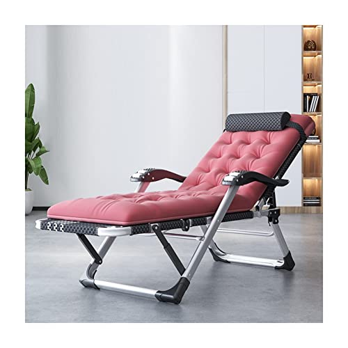 KHLMSRXJ Terrassen-Chaiselongue-Sessel, Liegestuhl für den Außenbereich, zusammenklappbar, mit Kissen und Massage-Armlehne, Campingbett, verstellbare Rückenlehne, für Garten, Balkon, Pool, KHLMSRXJ Terrassen-Chaiselongue-Sessel, Liegestuhl für den Außenbereich, zusammenklappbar, mit Kissen und Massage-Armlehne, Campingbett, verstellbare Rückenlehne, für Garten, Balkon, Pool, von KHLMSRXJ