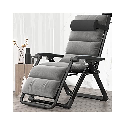 KHLMSRXJ Zero Gravity Lounge Chair Klappbarer Gartenstuhl für den Außenbereich, verstellbare Liegestühle für die Terrasse mit Kissen für Pool, Hof, Strand, Camping, Park, Stahlrahmen, tragb KHLMSRXJ Zero Gravity Lounge Chair Klappbarer Gartenstuhl für den Außenbereich, verstellbare Liegestühle für die Terrasse mit Kissen für Pool, Hof, Strand, Camping, Park, Stahlrahmen, tragb von KHLMSRXJ