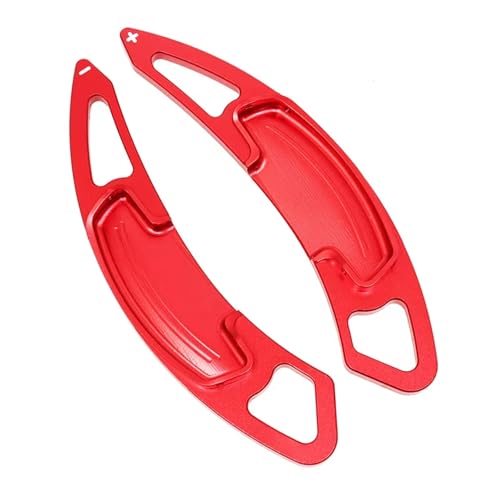 KHOFVSXWD Kompatibel mit Acura für TLX 2018 für Cdx 2016, 2017, 2018, 2019, Lenkrad-Schaltpaddel, Schaltwippe, Verlängerung, Lenkrad-Paddel, Schalthebel, Schaltwippen (rot) von KHOFVSXWD